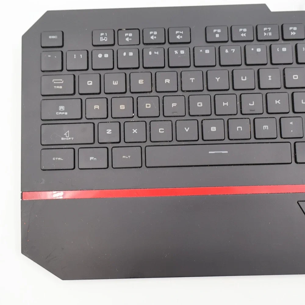 MSI Interceptor DS4100 Gaming Keyboard Black Red Wired USB Low Profile PC